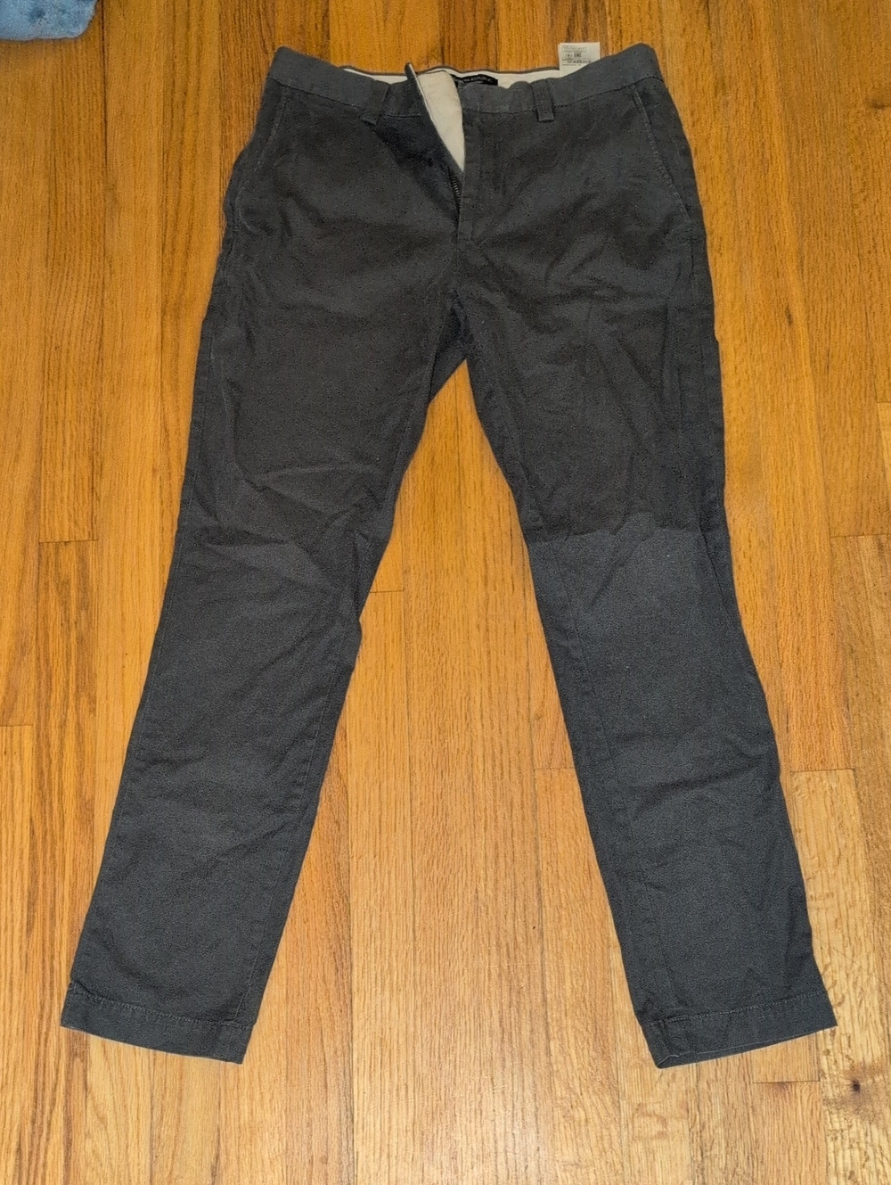 Banana Republic Straight Leg Pants in Grey